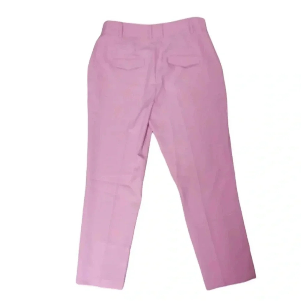 ASOS Y.A.S Mini Cord Wide Leg High Rise Pink Pants Size 8